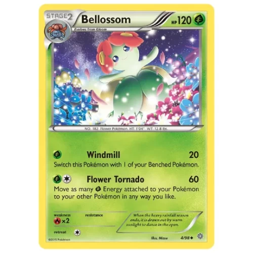 Bellossom - 4/98 (Cosmos Holo)